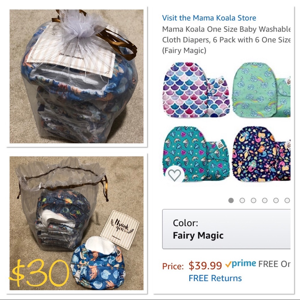 NEW Mama Koala cloth diapers